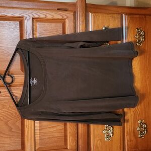 Venezia by Lane Bryant Brown Top